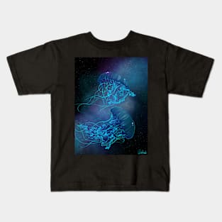 Space jellyfish Kids T-Shirt